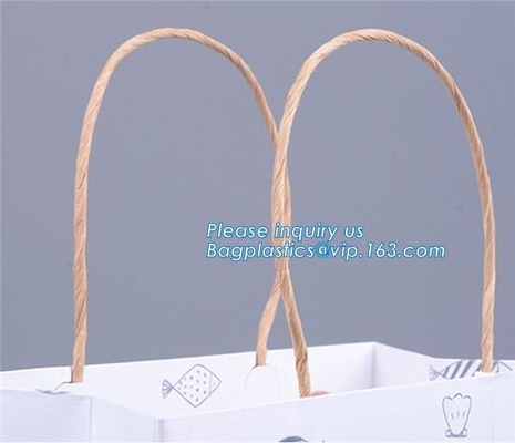 Very Strong & Luxury Paper Gift/Carrier Bag Pack of 50,Apparel Handle Paper Carrier Bag,luxury paper carrier bags for UK