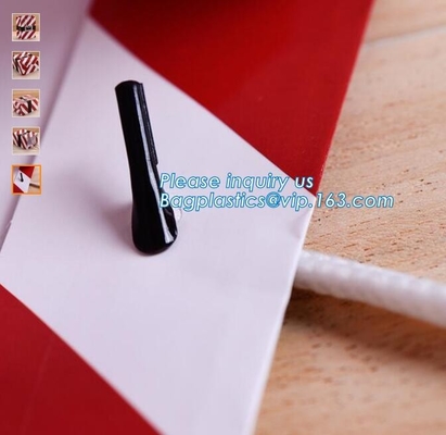 Christmas custom luxury gift food grade bakery Paper cake and bread packaging box carry Bag cut handle logo wholesale