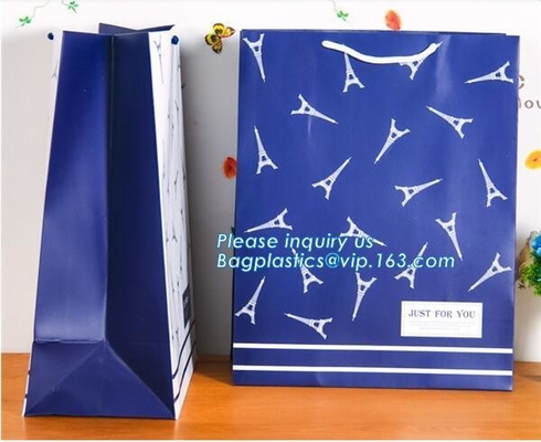 custom-made thank you rose luxury gift bags,Boutique High - End Custom Premium Paper Bags , Custom Printed Carrier Bags