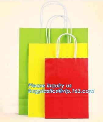 custom made high quality luxury logo gold foil full color printed carrier bags with eyelet,carrier bag for taking noodle