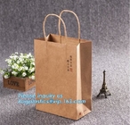 White Carrier Bags with Flat Handles,Wholesale Toy Washable Kraft Craft Paper Storage Bag,printed pink paper shopping gi