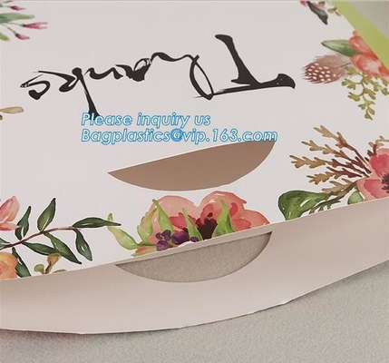 High Quality Luxury Shopping Satin Ribbon Gold Stamping Paper Bag,New hot sale brown packaging paper carrier bag take aw