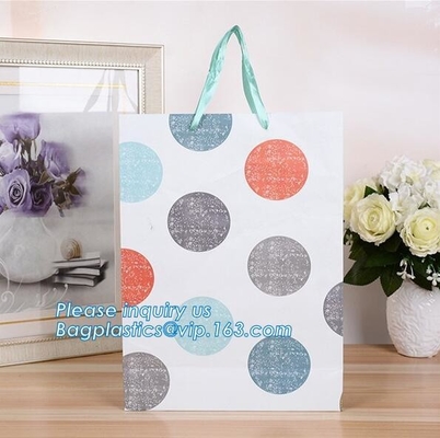 Luxury Art Paper White Paper Carrier Bag with Rope Handle,hand finished unrivalled quality bespoke luxury paper carrier