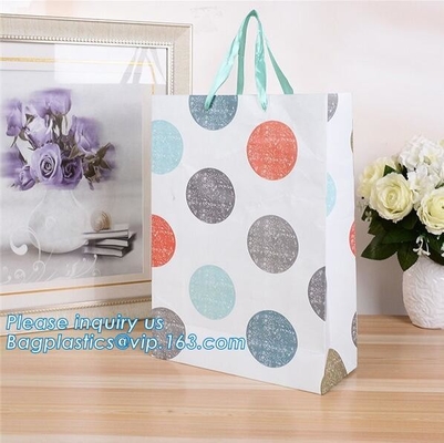 Luxury Art Paper White Paper Carrier Bag with Rope Handle,hand finished unrivalled quality bespoke luxury paper carrier