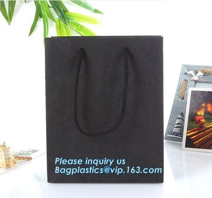 custom logo retail shopping printed paper bag with handle,Chinese supply luxury paper carrier bag wholesale cheap paper