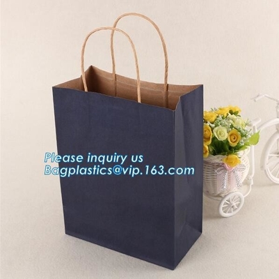 Custom Luxury Merchandise Shopping Carrier Paper Clothing Packaging Bag With Own Logo Printing,Luxury Gift Bags Carrier