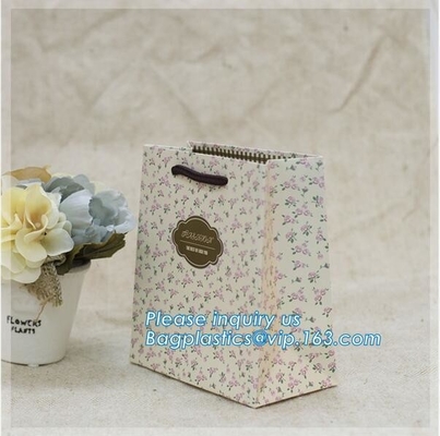 China dirext factory luxury custom printed shopping bag gift paper bag carrier paper bag with gradient color, bagease