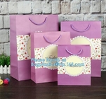 China factory Wholesale FSC Custom Printed Luxury Recycle Cheap Art Paper Shopping Bag,boutique paper bag with spot UV