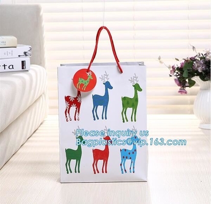 Customized Hardcover Luxury Shopping Coated Paper Bags With Logo,Gloss Luxury Carrier Bags,CMYK coated paper bag,bagease