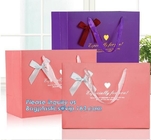 fancy luxury printed recycled party carry bag paper bag printing, carrier bag with handle,Personalised Printed Matt/Glos