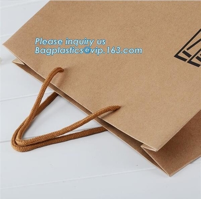 Custom Luxury ribbon satin finish paper carrier bags with rope handles and ribbon bow fastener,Brand Lager Paper Carrier