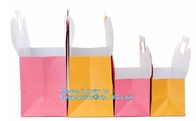 Heavy Duty Boutique Carrier Custom Black Matte Luxury Rope Handles Standard Sizes Paper Shopping Bag, bagplastics, pack
