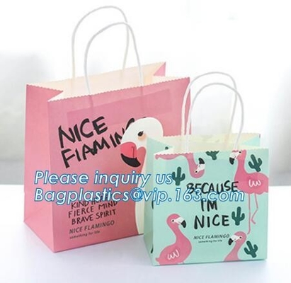 Luxury Personalized Printed Shopping Carrier Heavy Duty Reinforced Die Cut Handle Paper Gift Bag,carrier, handle bags,