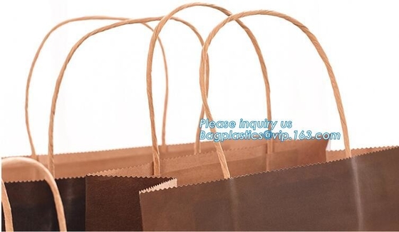 Full Black Matt Finish Paper Shopping Carrier Bag with Dite Cut Handle,Luxurious design brown foldable flat handle kraft