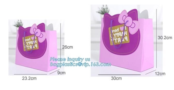 Christmas Series Custom Printed Carrier Paper Bag Luxury Paper Bags,shoppong paper bag carrier paper gift bag wholesale