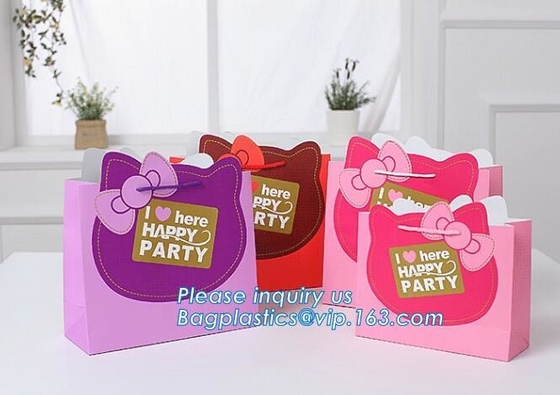 Christmas Series Custom Printed Carrier Paper Bag Luxury Paper Bags,shoppong paper bag carrier paper gift bag wholesale