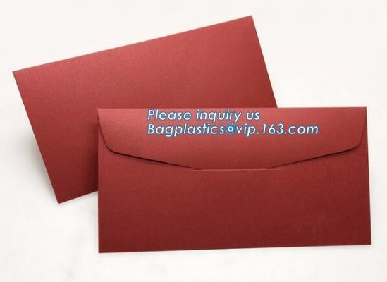 MAKE western style high quality gold foil gift envelope Matt black card paper envelope in A4 A5 B5 C5 C6 A3 size with cu