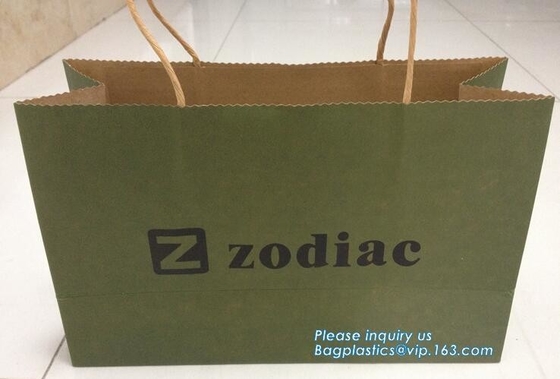 Fancy Shopping Paper Gift Bag packaging paper bag With Handles of packaging,Luxury Clothes paper carrier bag for packing