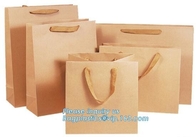 hot selling luxury for grossy paper gift bag with handle carrier shopping gift bag wholesale,Kraft Paper Shopping Bag wi