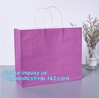 Eco Retail Packaging Recyclable Kraft Paper Gift Bags Natural Tote  Retail, Party, Craft, Gifts, Wedding, Recycled, Bus