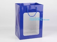 Elegant Embossed For Presents Clothing Wedding Birthday Bridal Baby Shower Paper Gift Bags Modern Fancy Cute Paper Premi