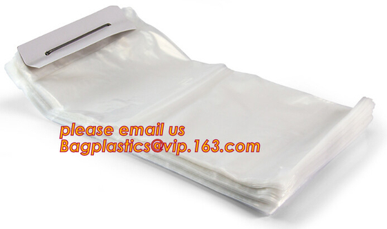 China supply clear food grade poly wicket bags ice bags bread bags with printing,food grade Poly wicket bags bagease pac