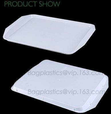 plastic tray, food tray, food container, Fast Food Tray biodegradable plastic 5 Compartment Student Lunch Plate