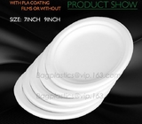 round pizza plate/Restaurant &amp; hotel dinner plates made by bideogradable, Heat resistant round dinner plate