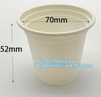 FDA Paper Cup Biodegradable Disposable Sugarcane Bagasse Coffee Cup,100% biodegradable disposable bagasse sugarcane pulp