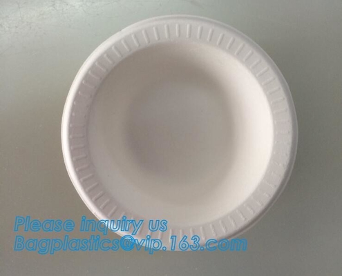 7 inch Pretty Food Grade Eco Biodegradable Tableware Disposable Corn Starch Plate,corn starch disposable plastic plates/