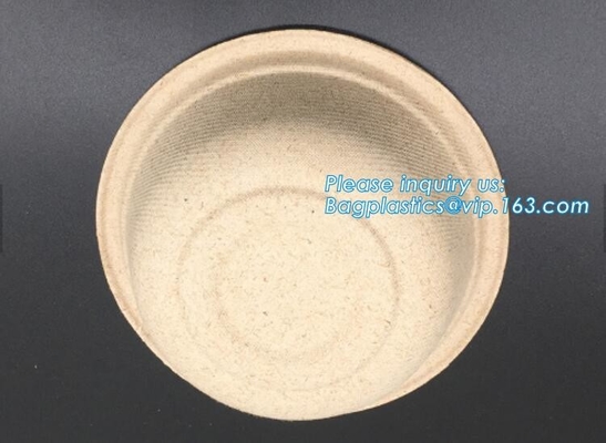 Sugarcane Bagasse Disposable Salad Bowl,biodegradable compostable sugarcane bagasse oval bowl 16oz,8oz 16oz 24oz 32oz bi