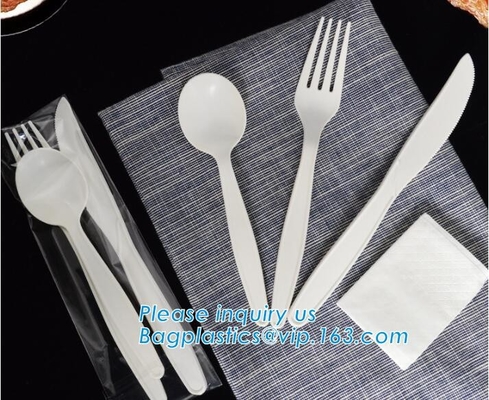 Biodegradable disposable cutlery eco friendly plastic CPLA cutlery,Disposable Biodegradable Corn Starch Cutlery/Spoon