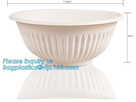 corn starch India curry bowl,Healthy corn starch biodegradable qualitier tableware biodegradable water bowl bagease pac