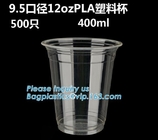 High quality eco-friendly compostable cPLA plastic cup with lid,pla spoons disposable pla spoons cpla spoon bagease pac