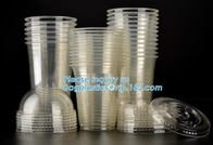 Disposable compostable wholesale CPLA lids for hot cups,80mm 90mm compostable eco friendly PLA CPLA lids for coffee plas