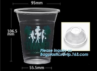 Factory direct sale biodegradable CPLA plastic coffee paper cup lids 60 70 80 90 115mm,90 CPLA dome paper cup plastic li