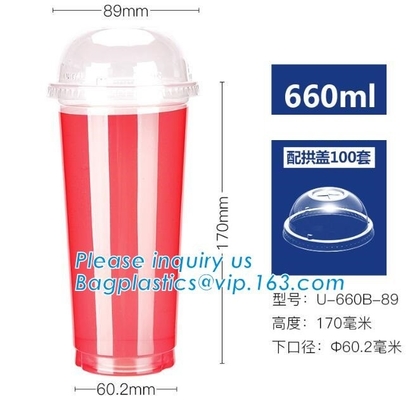 280ml High Heat Resistance plastic bottle white drinking Cup,100% Eco-friendly Compostable CPLA Lid/Cover/Cap bagease pa