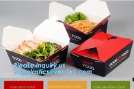 High Quality Disposable Food Grade Take Away Kraft Paper Lunch Box with Window M Size,paper box fast food box,food paper