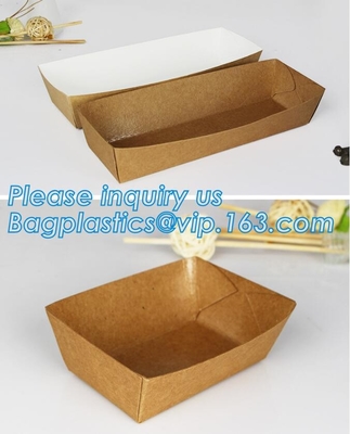 High Quality Eco-healthy Disposable Custom Printed Kraft Lunch Food Paper Box For Food,Food Paper Packaging Lunch Box