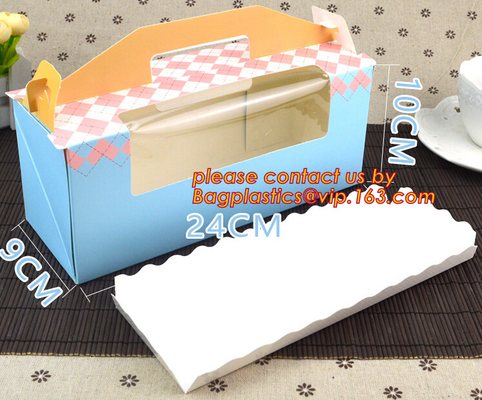 High Quality Cupcake Cake Box Packaging,Custom Print Professional, Paper Packing Moon Cake Box Printing, bagplastics pac