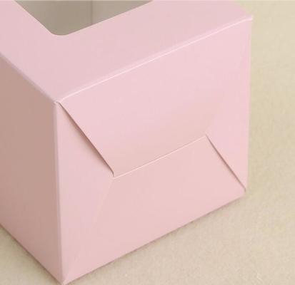 Wholesale China Supply Transparent PVC Material Type Packaging Plastic Box Cake Box for Birthday Cake with Ribbon bageas