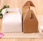 plain white 6&quot; 8 &quot;10&quot; 12 &quot;14&quot; design your clear hard pet heavy cake box,Wholesale custom white cardboard cake box with w