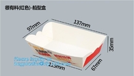 Custom 100% food grade burger box with logo,Food grade good quality cardboard paper box,Disposable plastic package color