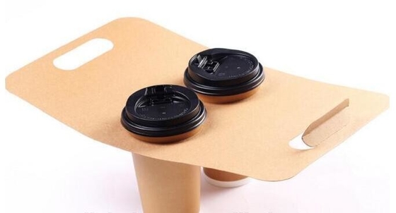 coffee paper cup carriers,Paper cup carrier for coffee shop cups take away packing paper board carriers, wine carrier,