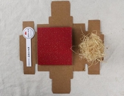 Custom biodegradable cardboard paper bar gift kraft soap box,custom folding kraft paper soap packaging paper box with wi