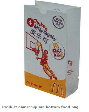 Takeout bag, Take-away paper bag, Roasted chicken paper bags, Hamburger packing paper bags, Fried food packing bags, chi