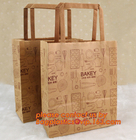 wholefoods flour/sugar tea/coffee paper bakery take out bag white brown kraft wax coated bag pe coated bag central strip