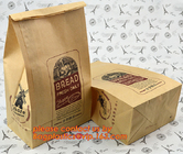 wax coated bag pe coated bag central strip window bag side window bags perforated bag crip hot bag grill/chicken bag