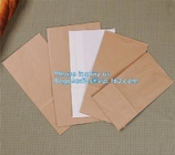 Custom bakery paper bag / Food grade bread packaging bags, white or brown craft paper bag,greaseproof kebab sandwich bre