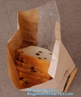 Chinese New Design Hot Sale Custom Printed Pharmacy White Kraft Paper Bag Bread Paper Bag,stand up kraft paper bread bag